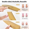 image:imageJODSONE Nail File and Buffer Set 5PCS Double Side Trimed Nail Files and Buffers Emery Boards for Nails 80240 Nail Shine Polishing Stick Reusable Washable Nails Tools Suit for Home Salon