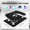 image:imageJODSONE UShaped Brown Arm Rest for Nails Tech with Rotating 360BuiltIn Phone Holder and Adjustable Nail Arm Rest Detachable Manicure Hand Rest for Salon DesignBlackWith Mat