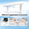 image:imageJODSONE UShaped Brown Arm Rest for Nails Tech with Rotating 360BuiltIn Phone Holder and Adjustable Nail Arm Rest Detachable Manicure Hand Rest for Salon DesignWhiteWithout Mat