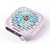image:imageJODSONE 6000RPM Mini Nail Dust Collector PocketSized Low Noise Powerful Suction Portable Nail Salon with 30 Filters PurpleMinipurple