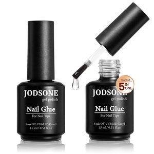 image:imageJODSONE 165ml Nail Glue Gel Clear and LongLasting Requires a Manicure Lamp to Cure for Attaching False Nails Repairing Broken Nails and Securing Decorations2pcs15mlnail glue