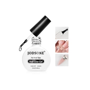 image:imageJODSONE 165ml Nail Glue Gel Clear and LongLasting Requires a Manicure Lamp to Cure for Attaching False Nails Repairing Broken Nails and Securing Decorations10ml Clear