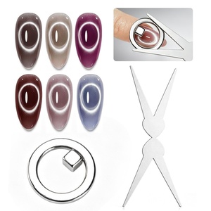image:imageJODSONE 3in1 CatEye Magnet Nail Art ToolCylindrical amp Ball Magnet PensFlexible MultiEffect Magnet for Cat Eye Gel Polish DIY Home SalonMagnet Only No Gel IncludedM01