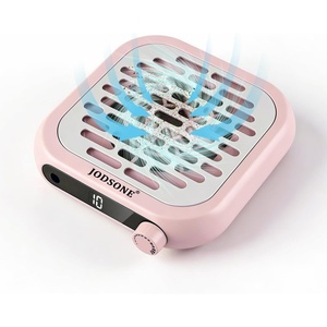 image:imageJODSONE 6000RPM Mini Nail Dust Collector PocketSized Low Noise Powerful Suction Portable Nail Salon with 30 Filters PurpleMinipink