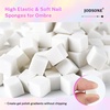 image:imageJODSONE 100PCS Soft Nail Sponges for Ombre with 1 Stainless Grabbing Pen Professional Gradient Nail Sponge Tool Nail Art Gradient Designs Blush Nail Art
