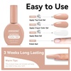 image:imageJODSONE 165ml Light Pink Gel Nail Polish Same Color Same Bottle Soak off Baby Pink DIY Salon Gift for Women165ml04