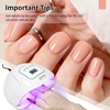 image:imageJODSONE 165ml Light Pink Gel Nail Polish Same Color Same Bottle Soak off Baby Pink DIY Salon Gift for Women165ml04