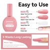 image:imageJODSONE 165ml Light Pink Gel Nail Polish Same Color Same Bottle Soak off Baby Pink DIY Salon Gift for Women165ml05