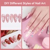 image:imageJODSONE 165ml Light Pink Gel Nail Polish Same Color Same Bottle Soak off Baby Pink DIY Salon Gift for Women165ml05