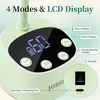 image:imageJODSONE Fast Curing U V Nail Lamp  Portable and Flexible Gooseneck Lamp with 360 Adjustable Design Rechargeable LED Dryer for Gel Polish Auto Sensor amp 4 Timers Home DIY Manicure Light Mint GreenGreen