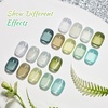 image:imageJODSONE Gel Nail Set 203 Colors High Shine Gorgeous Gel Polish Base Top Matte Coat Nice Gifts Show Charm10SETJellyCyan