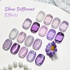 image:imageJODSONE Gel Nail Set 203 Colors High Shine Gorgeous Gel Polish Base Top Matte Coat Nice Gifts Show Charm10SETJellyPurple