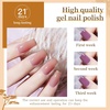 image:imageJODSONE Gel Nail Set 203 Colors High Shine Gorgeous Gel Polish Base Top Matte Coat Nice Gifts Show Charm60SET 01