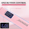 image:imageJODSONE Handheld U V Light for Gel Nails Portable Mini Nail Dryer Cordless Rechargeable USB Nail Dryer for Fast Curing for Home DIY Manicure Nail Art WhitePink