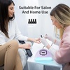 image:imageJODSONE Pink U V Nail Lamp for Gel Nail Polish Manicure Light with 4 Timers amp Automatic Sensor Nail Dryer Curing LED LightM5MPurple