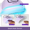 image:imageJODSONE Pink U V Nail Lamp for Gel Nail Polish Manicure Light with 4 Timers amp Automatic Sensor Nail Dryer Curing LED LightM5MPurple