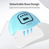 image:imageJODSONE Pink U V Nail Lamp for Gel Nail Polish Manicure Light with 4 Timers amp Automatic Sensor Nail Dryer Curing LED LightM5mblue