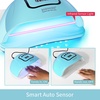 image:imageJODSONE Pink U V Nail Lamp for Gel Nail Polish Manicure Light with 4 Timers amp Automatic Sensor Nail Dryer Curing LED LightM5mblue