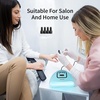 image:imageJODSONE Pink U V Nail Lamp for Gel Nail Polish Manicure Light with 4 Timers amp Automatic Sensor Nail Dryer Curing LED LightM5mblue