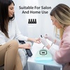 image:imageJODSONE Pink U V Nail Lamp for Gel Nail Polish Manicure Light with 4 Timers amp Automatic Sensor Nail Dryer Curing LED LightM5mlight Green