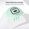 image:imageJODSONE Pink U V Nail Lamp for Gel Nail Polish Manicure Light with 4 Timers amp Automatic Sensor Nail Dryer Curing LED LightM5mlight Green