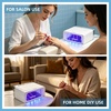 image:imageJODSONE Professional Nail Curing Lamp High Power U V LED Gel Nail Lamp with Arm Rest Magnetic Detachable Tray 4 Timer Modes LCD Display Infrared Sensor