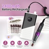 image:imageJODSONE Professional Nail Drill 45000 RPM Rechargeable Nail File for Nail Gel Removal Low Noise Portable for Home and Salon