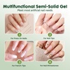 image:imageJODSONE Semi Solid Nail Glue for Press on Nails Newly Upgraded Quick Drying 10g for Nail Tips and Fake Acrylic Nails Tips Salon Art DIY at Home No Need U V Light Cured