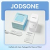 image:imageJODSONE U V Mini Nail Lamp Rechargeable with Timer Cordless Portable LED Light for Fast Curing Gel PolishQ6white