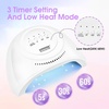 image:imageJODSONE U V Mini Nail Lamp Rechargeable with Timer Cordless Portable LED Light for Fast Curing Gel PolishSUN1G