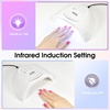 image:imageJODSONE U V Mini Nail Lamp Rechargeable with Timer Cordless Portable LED Light for Fast Curing Gel PolishSUN1G