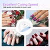 image:imageJODSONE U V Mini Nail Lamp Rechargeable with Timer Cordless Portable LED Light for Fast Curing Gel PolishSUN1G