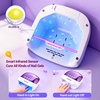 image:imageJODSONE U V Mini Nail Lamp Rechargeable with Timer Cordless Portable LED Light for Fast Curing Gel PolishZ18