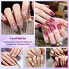 image:imageJODSONE U V Mini Nail Lamp Rechargeable with Timer Cordless Portable LED Light for Fast Curing Gel PolishZ18