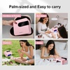 image:imageJODSONE U V Nail Lamp Rechargeable Portable with 3 Timers and LCD Display Screen for Cordless Nail Dryer Gel PinkH10pink