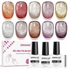image:imageJODSONE Gel Nail Set 203 Colors High Shine Gorgeous Gel Polish Base Top Matte Coat Nice Gifts Show Charm10ColorCEB