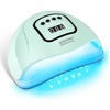 image:imageJODSONE Pink U V Nail Lamp for Gel Nail Polish Manicure Light with 4 Timers amp Automatic Sensor Nail Dryer Curing LED LightM5mlight Green