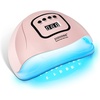 image:imageJODSONE Pink U V Nail Lamp for Gel Nail Polish Manicure Light with 4 Timers amp Automatic Sensor Nail Dryer Curing LED LightM5mpink