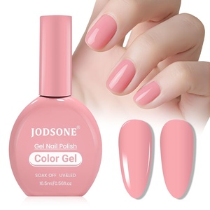 image:imageJODSONE 165ml Light Pink Gel Nail Polish Same Color Same Bottle Soak off Baby Pink DIY Salon Gift for Women165ml05