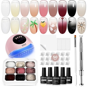 image:imageJODSONE Gel Nail Set 203 Colors High Shine Gorgeous Gel Polish Base Top Matte Coat Nice Gifts Show Charm9COLORPPG