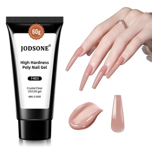 image:imageJODSONE High Hardness Poly Nail Gel Dark Nude Extension Nail for Nails Manicures Home Salon60GPoly Nail Gel403