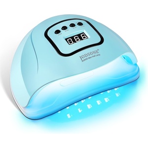 image:imageJODSONE Pink U V Nail Lamp for Gel Nail Polish Manicure Light with 4 Timers amp Automatic Sensor Nail Dryer Curing LED LightM5mblue