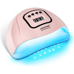 image:imageJODSONE Pink U V Nail Lamp for Gel Nail Polish Manicure Light with 4 Timers amp Automatic Sensor Nail Dryer Curing LED LightM5mpink