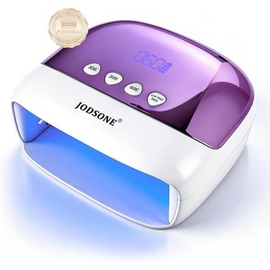 image:imageJODSONE U V Mini Nail Lamp Rechargeable with Timer Cordless Portable LED Light for Fast Curing Gel PolishZ18