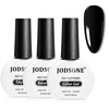 image:imageJODSONE 10ml Gel Nail Polish Black Gel Polish with 10ml Base Coat Top Coat