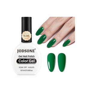 image:imageJODSONE 165ml Green Gel Nail Polish Dark Green Gel Polish High Gloss Soak Off U V Nail Manicure Salon DIY at Home