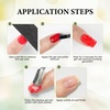 image:imageJODSONE 18ML Gel Nail Polish Remover Wide Mouth Bottle for Easy and Quick Application No Soak Off Gel Polish Remover for U V Gel Nails