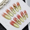 image:imageJODSONE Gold Glassy Cat Eye Gel Nail Polish 165mlHolographic Magnetic Cat Eye Gel Polish with MagnetReflective Translucent Need U V Curing Salon Gift for Girl amp WomenCAT05165MLCAT14