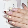 image:imageJODSONE Gold Glassy Cat Eye Gel Nail Polish 165mlHolographic Magnetic Cat Eye Gel Polish with MagnetReflective Translucent Need U V Curing Salon Gift for Girl amp WomenCAT05165MLCAT05