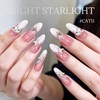 image:imageJODSONE Gold Glassy Cat Eye Gel Nail Polish 165mlHolographic Magnetic Cat Eye Gel Polish with MagnetReflective Translucent Need U V Curing Salon Gift for Girl amp WomenCAT05165MLCAT11